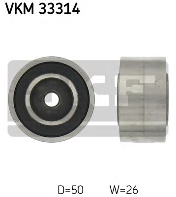 VKM 33314 SKF Обводний ролик1